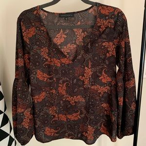 Like new, Sanctuary Autumn Peasant Top